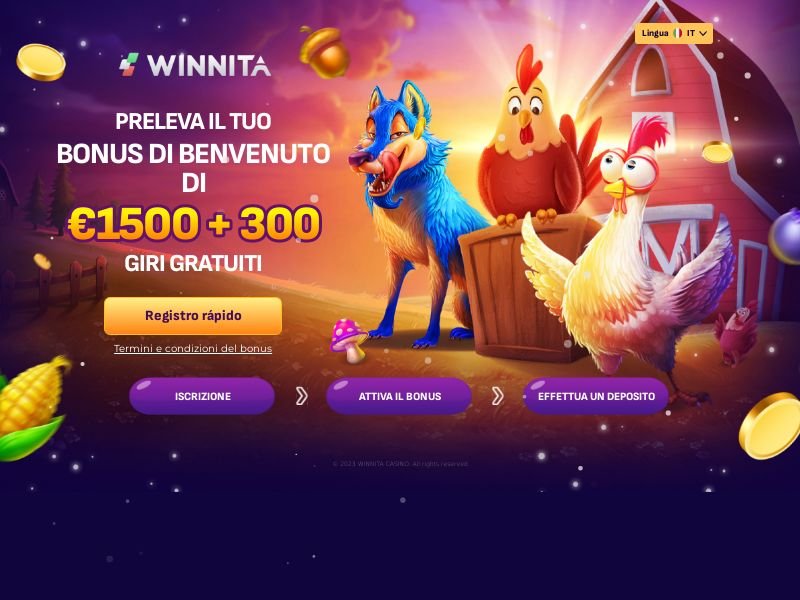 Scopri il Divertimento e le Vincite nel Winita Casinò Scopri il Divertimento e le Vincite nel Winita Casinò
