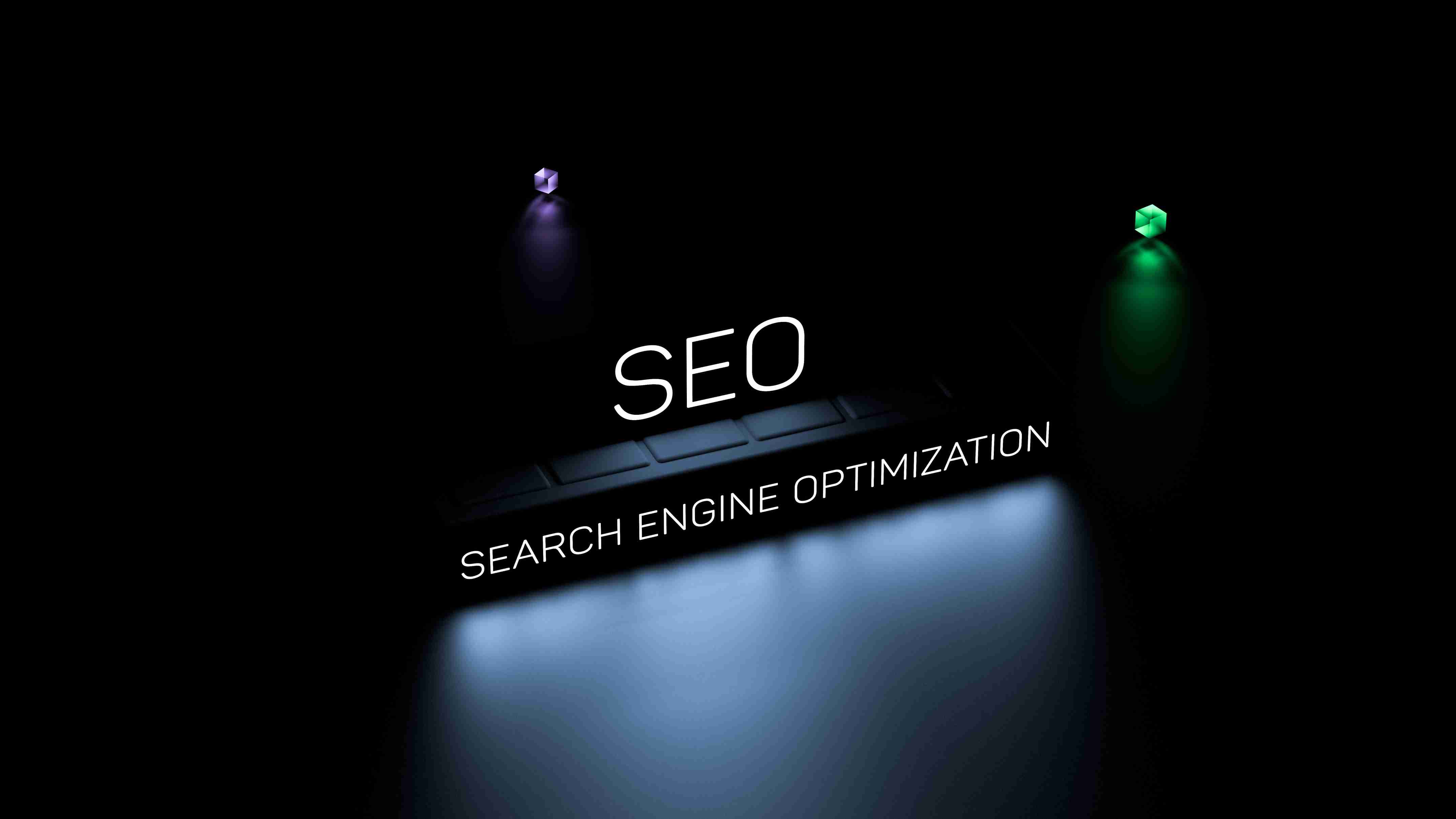 SEO concept with 